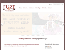 Tablet Screenshot of fuzepublishing.com